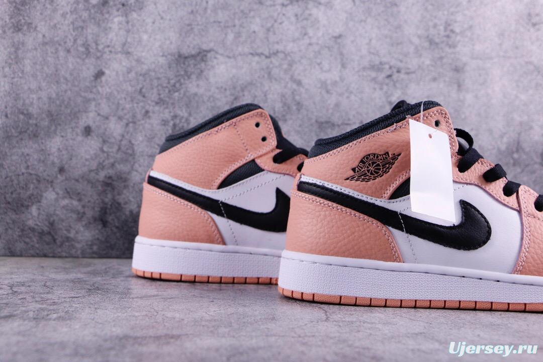 Air Jordan 1 Mid Ping Quartz （woman）