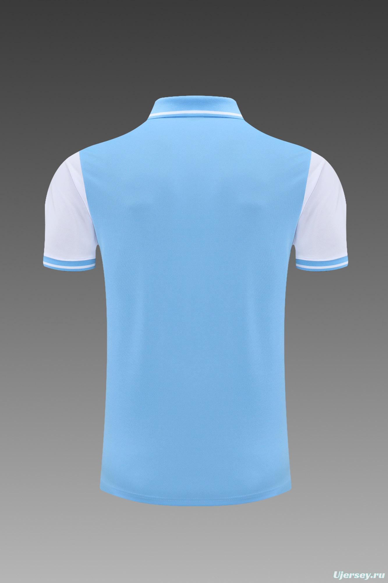 Olympique de Marseille POLO kit blue and white (not sold separately)