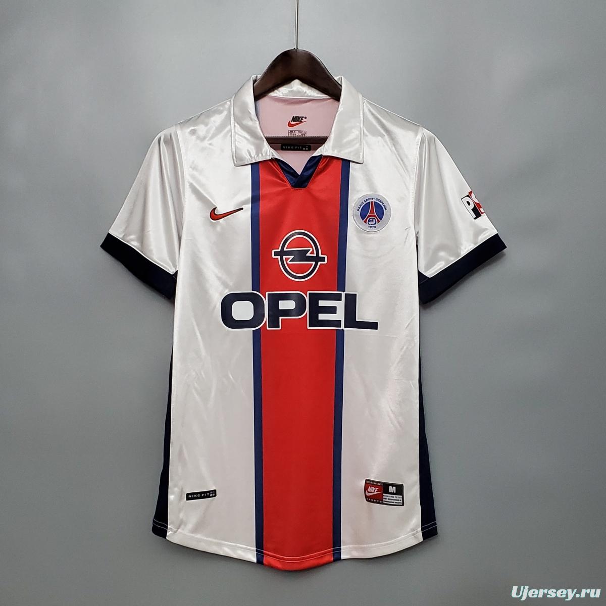 Retro 98/99 PSG away Soccer Jersey