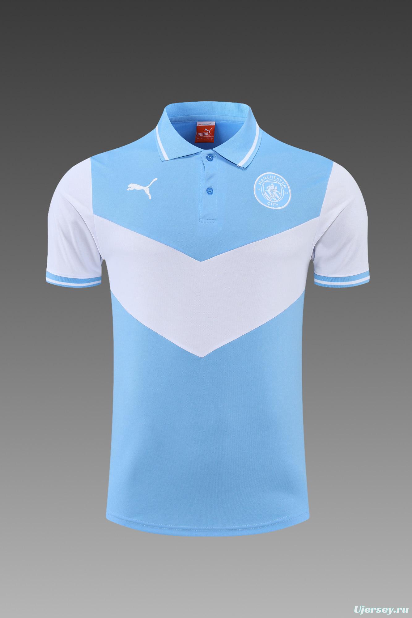 Manchester City POLO kit blue and white (not sold separately)