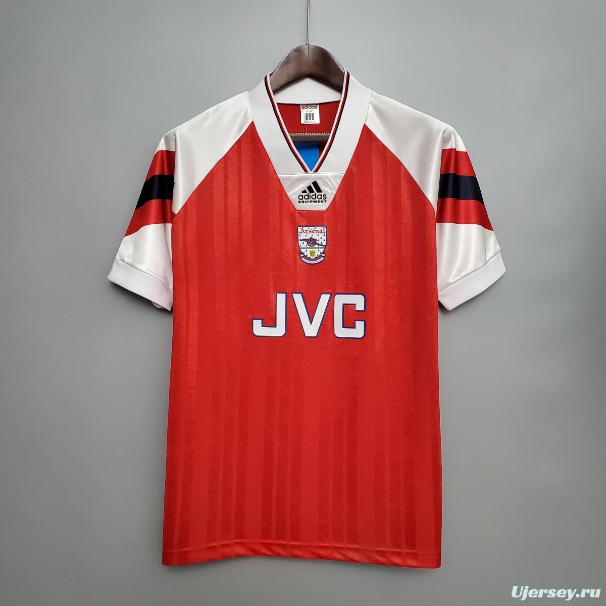 Retro Arsenal 92/93 home Soccer Jersey