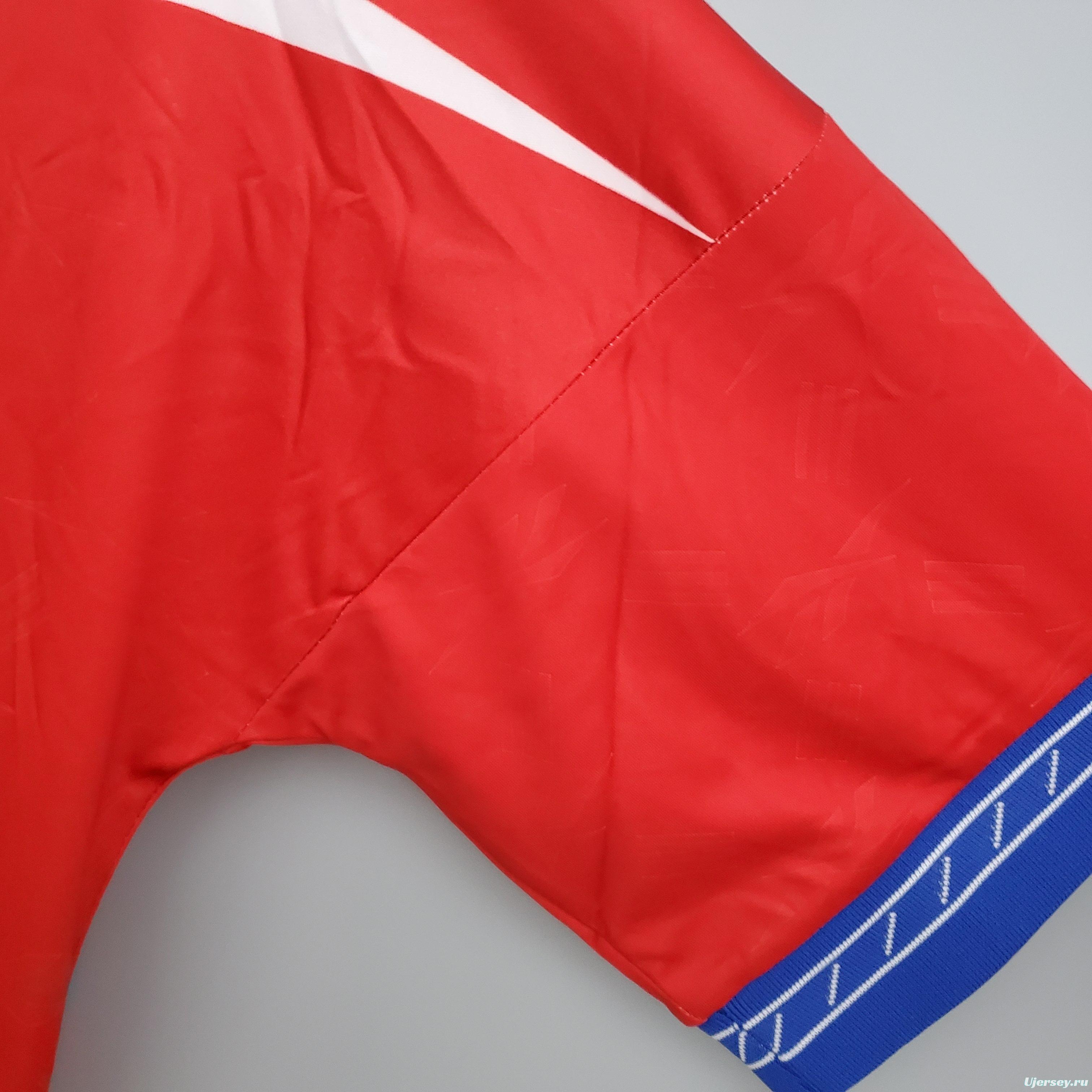 Retro 1998 Chile home Soccer Jersey