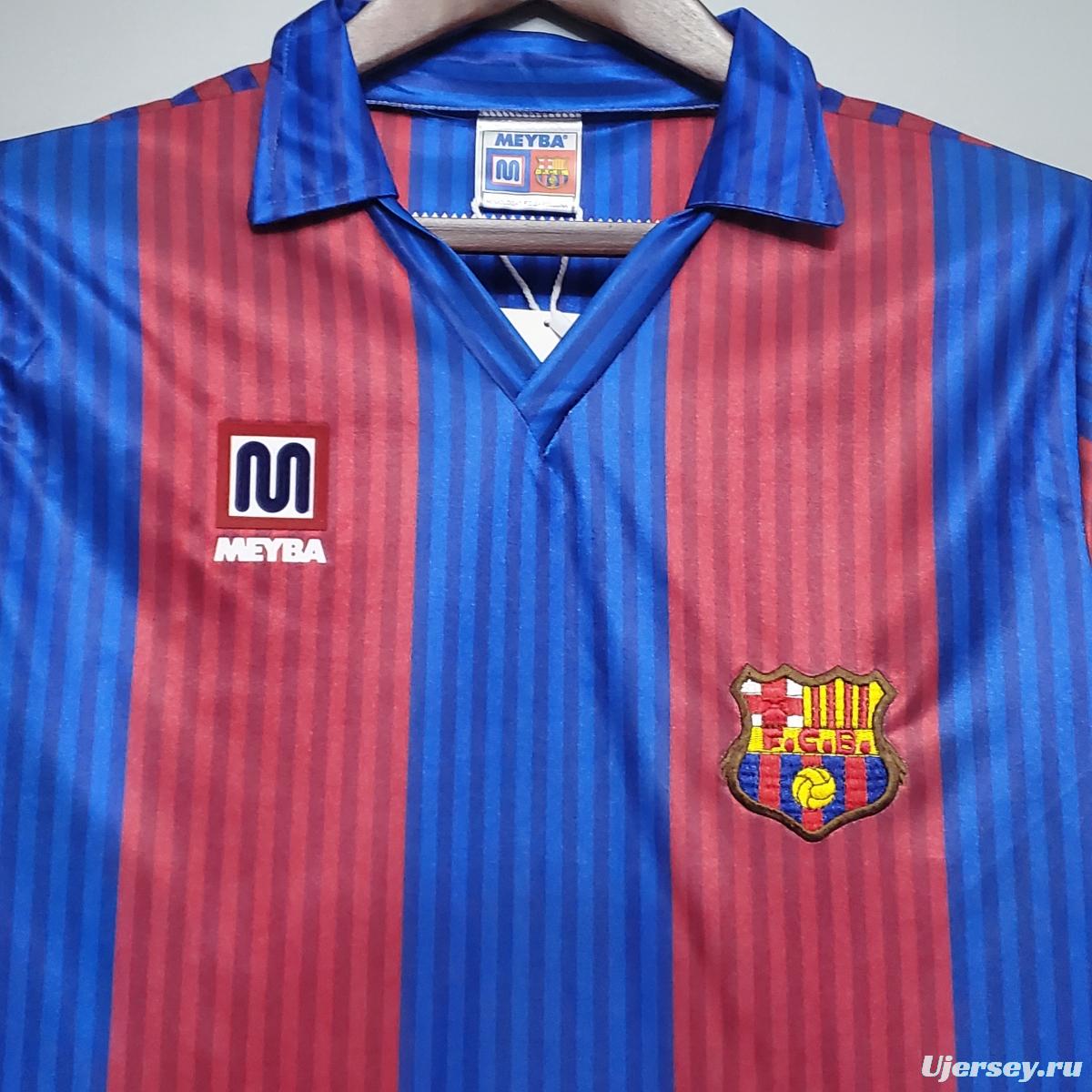 Retro Barcelona 90/91 home Soccer Jersey