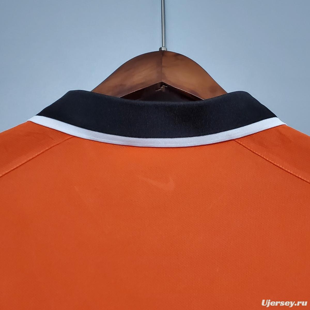 Retro 1998 Netherlands home Soccer Jersey