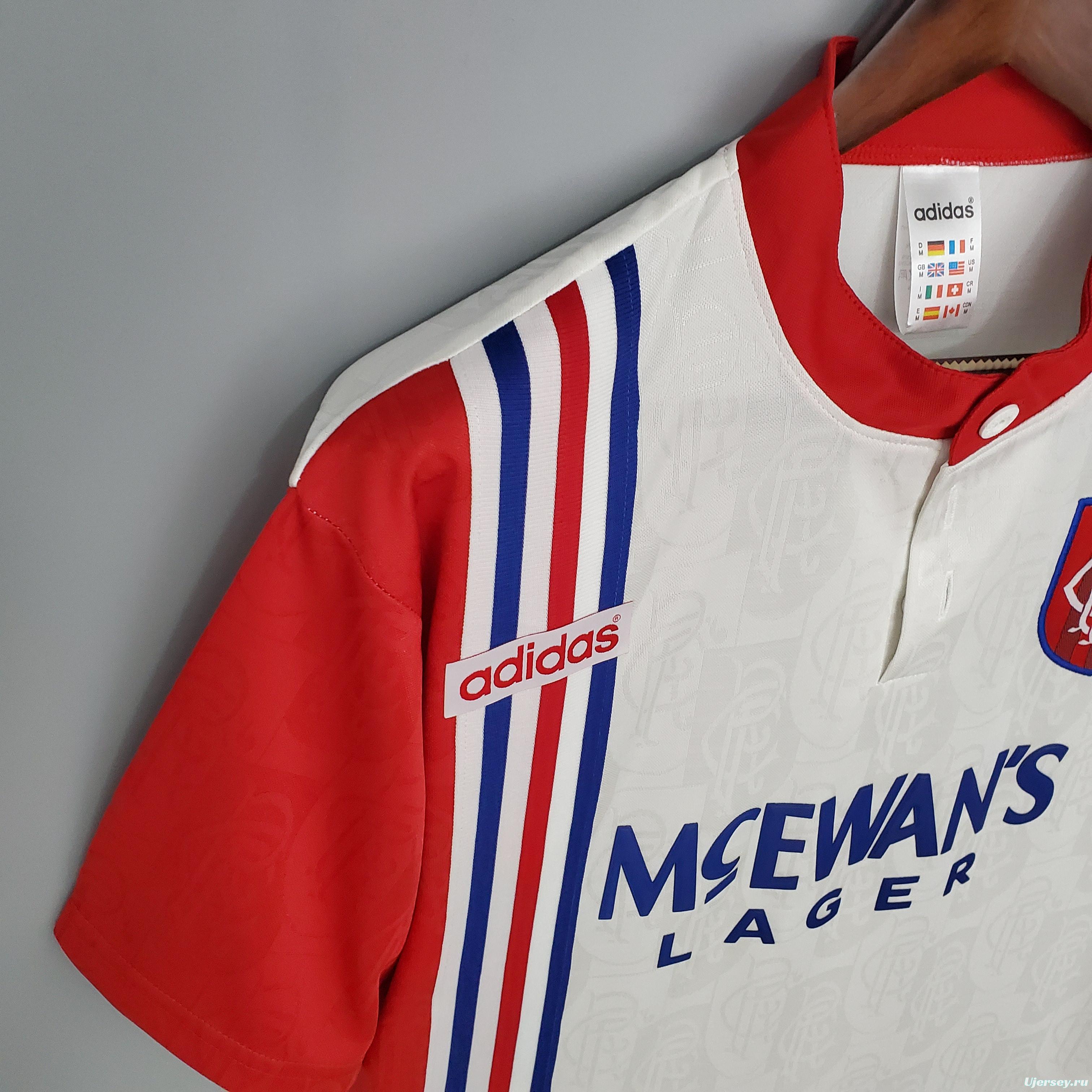 Retro 96/97 Ranger Away Jersey