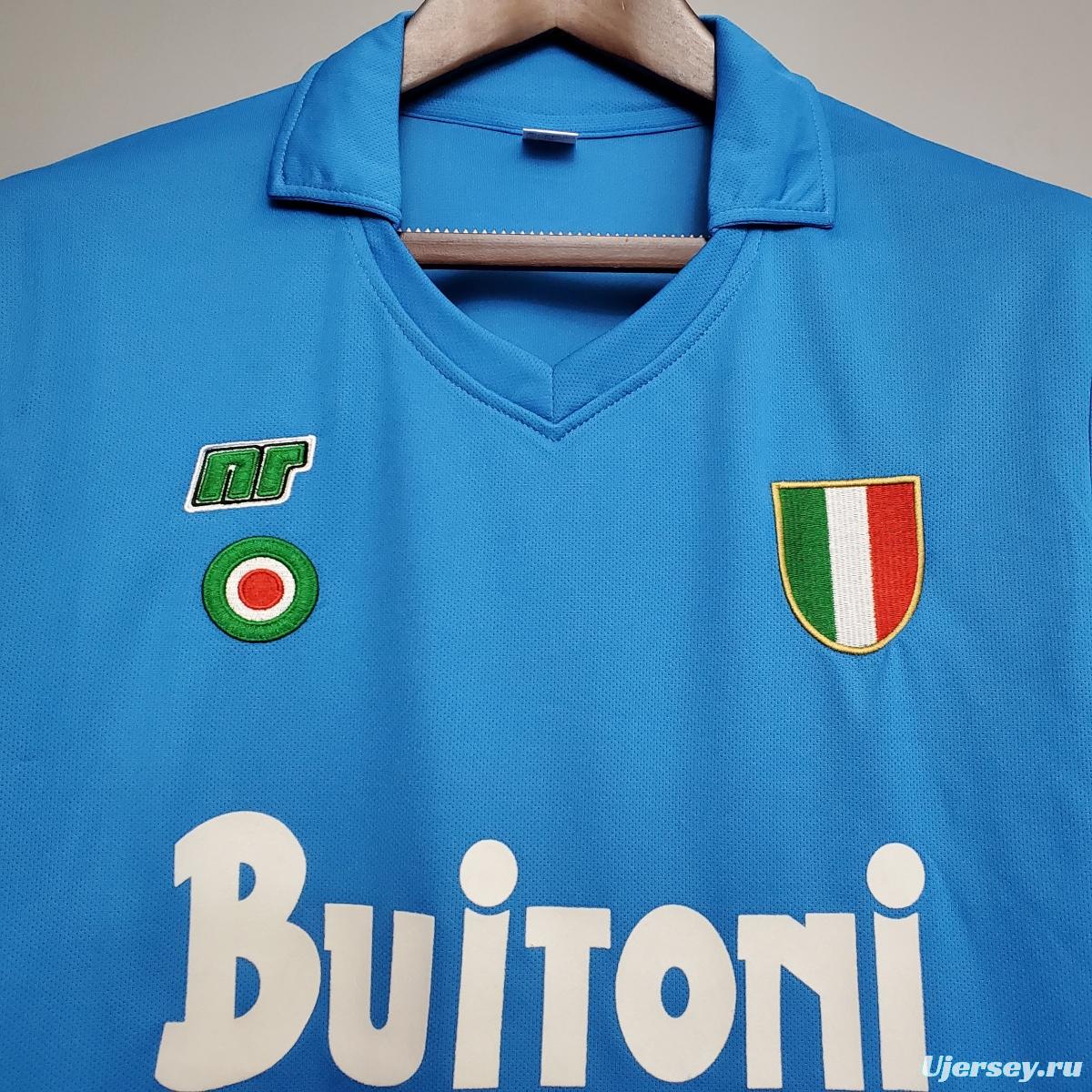 Retro Napoli 87/88 home Soccer Jersey