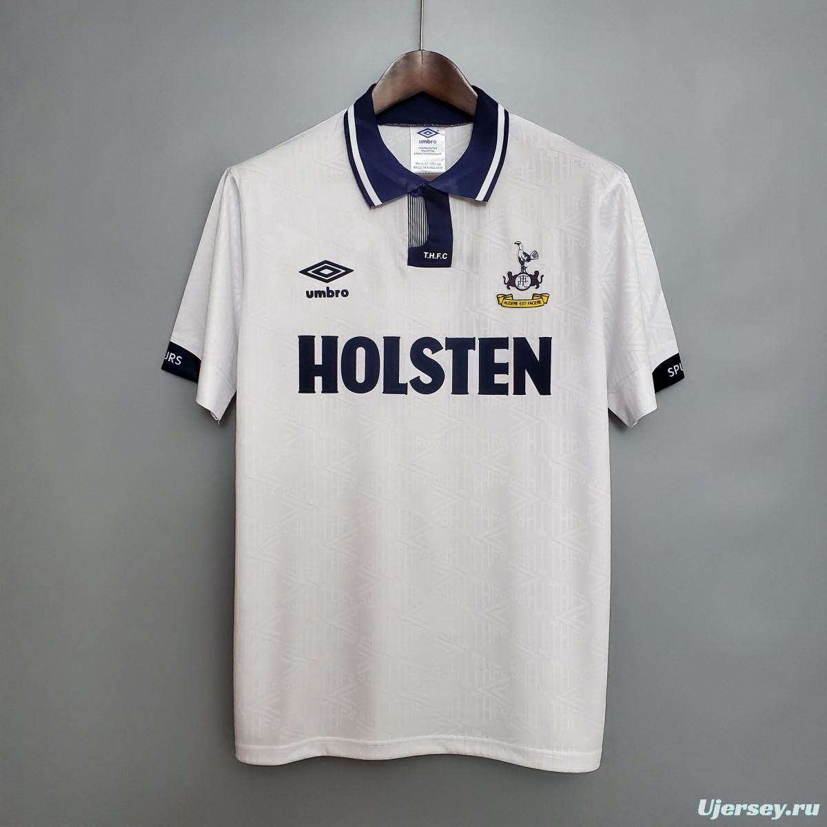 Retro Tottenham 1994 home Soccer Jersey