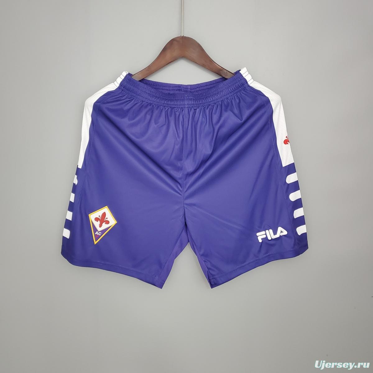 Retro 98/99 Fiorentina Home Shorts