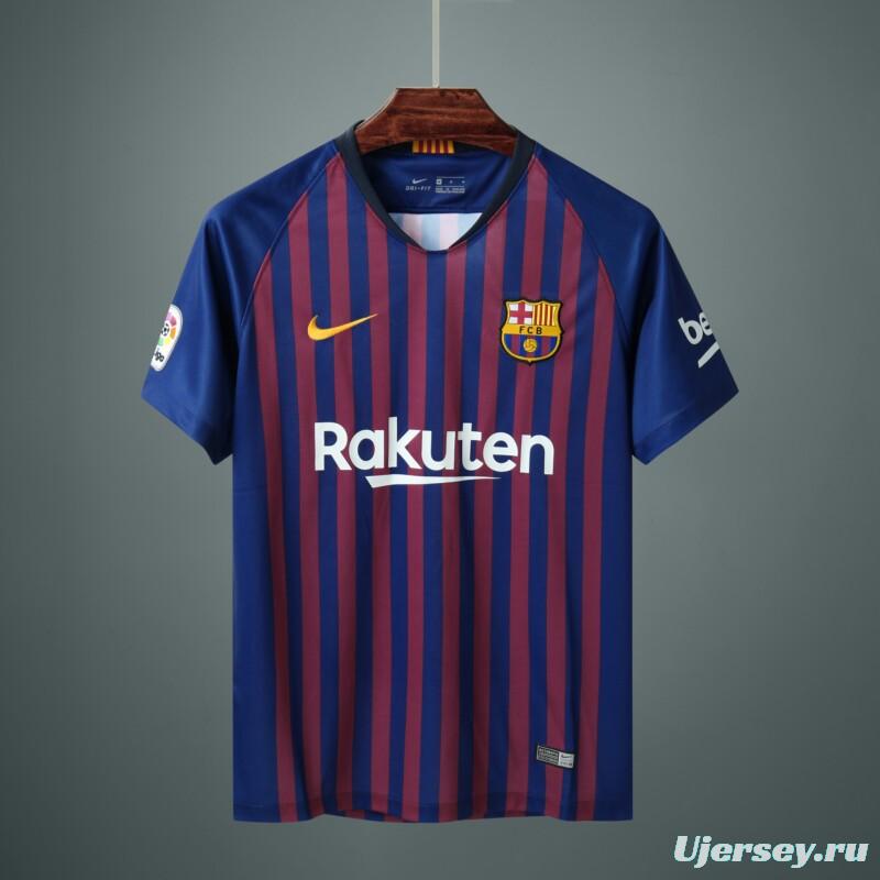 18-19 Barcelona home Soccer Jersey