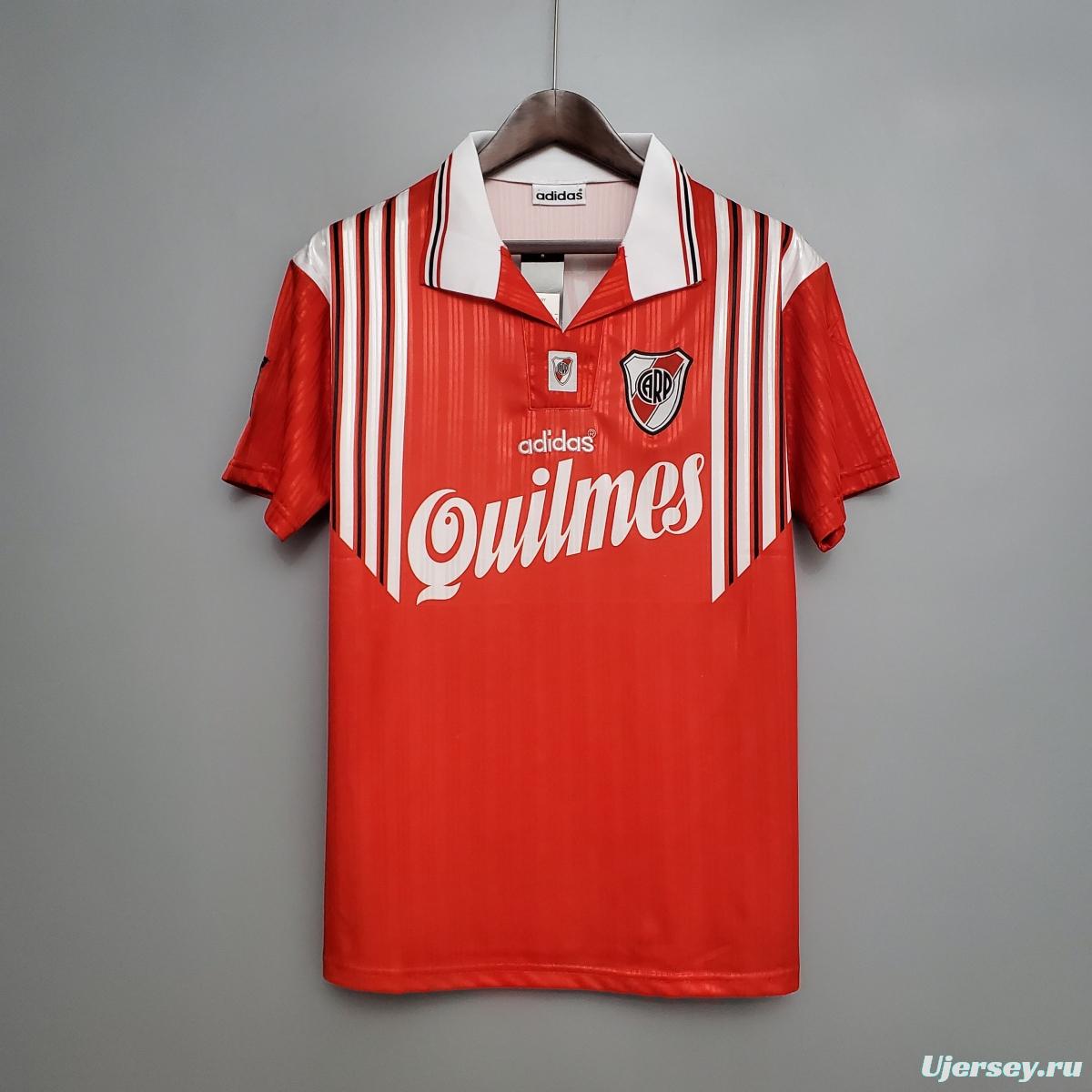 Retro River Plate 95/96 away Soccer Jersey