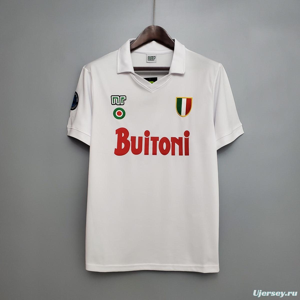 Retro Napoli 87/88 away Soccer Jersey