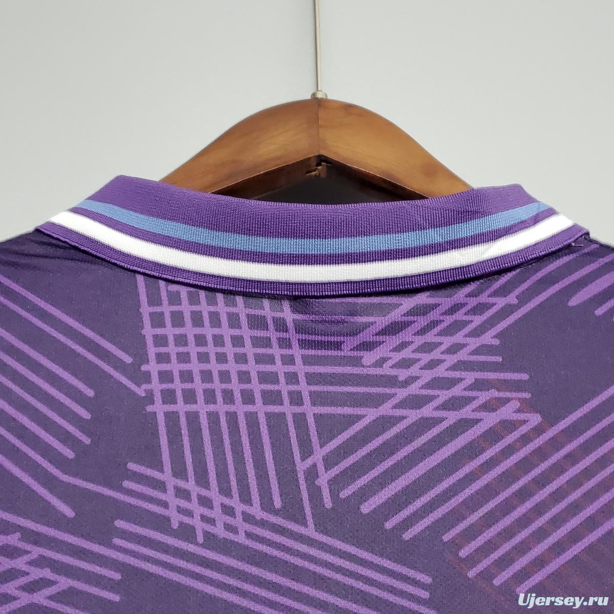 Retro 92/93 Fiorentina home Soccer Jersey