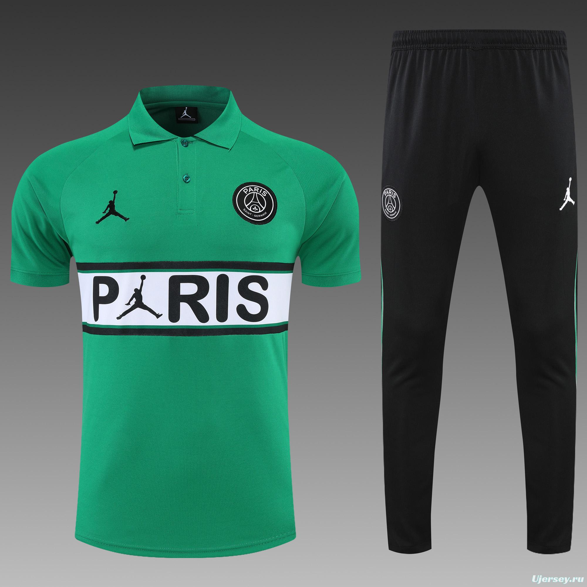 PSG X Jordan POLO kit green (not support sold separately)