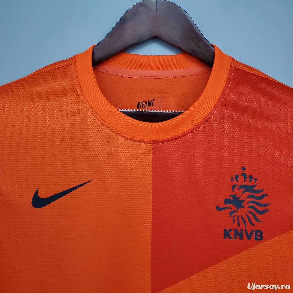 Retro Netherlands 2012 home Soccer Jersey