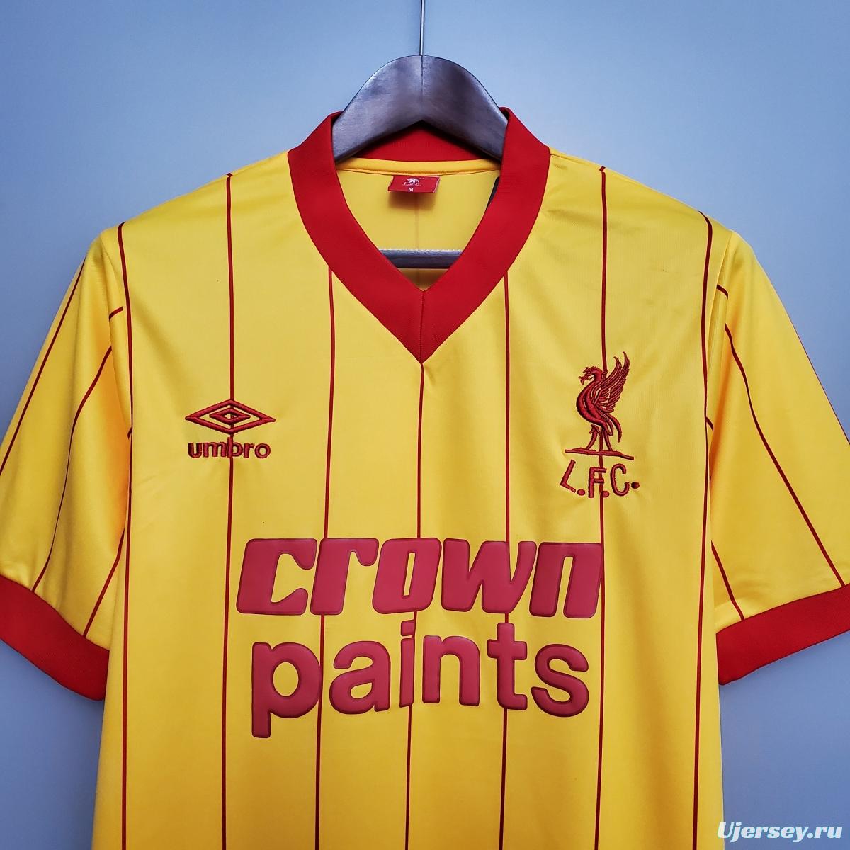 Retro 1984 Liverpool away Soccer Jersey