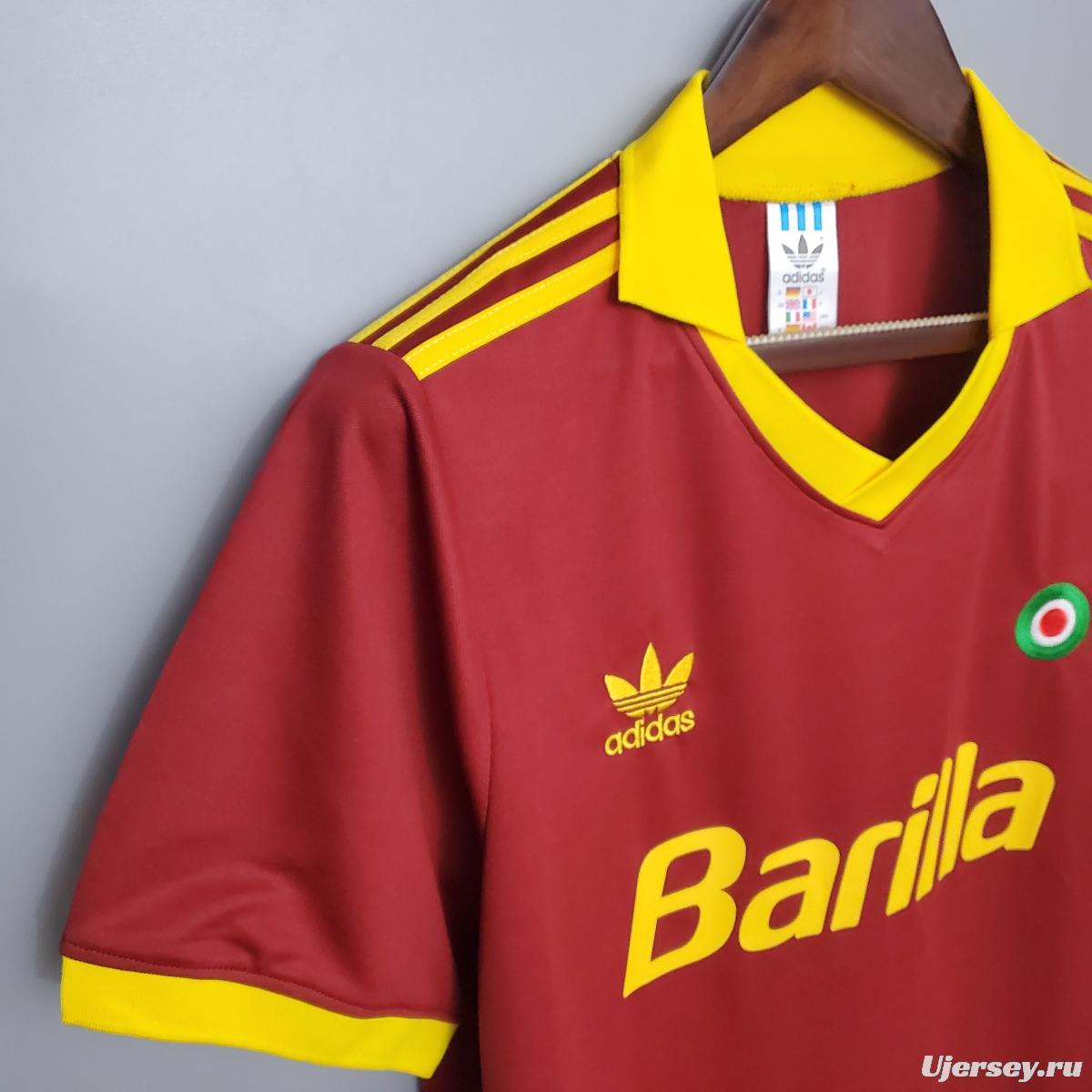 Retro Roma 91/92 home Soccer Jersey