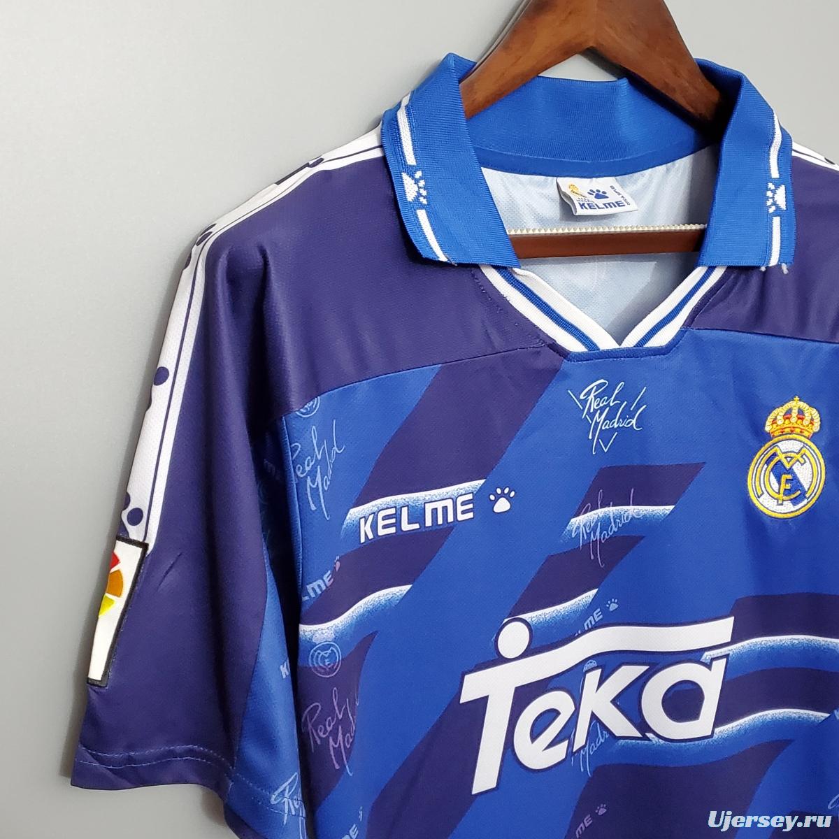 Retro Real Madrid 94/96 away Soccer Jersey