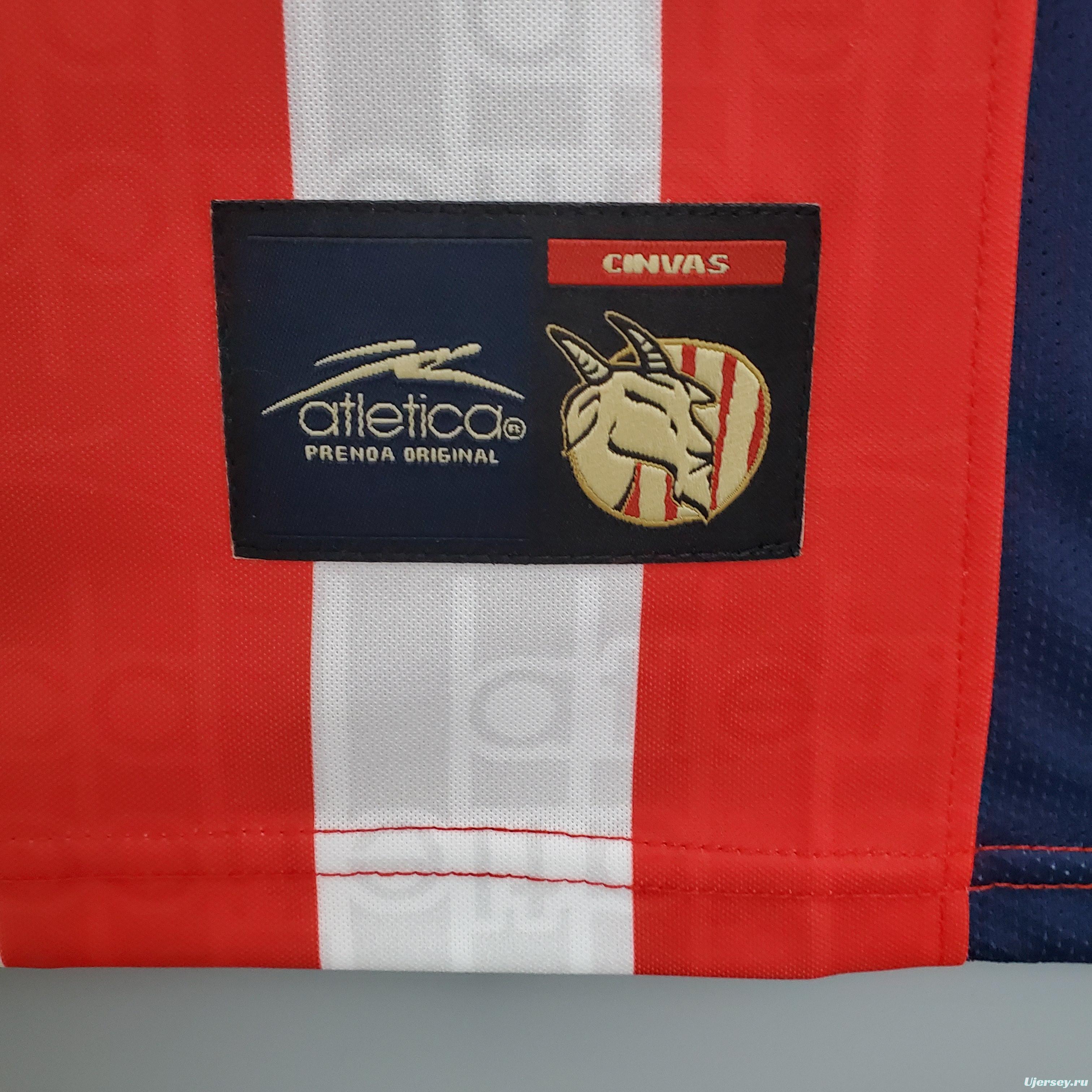 Retro 99/00 Chivas Guadalajara Home Soccer Jersey