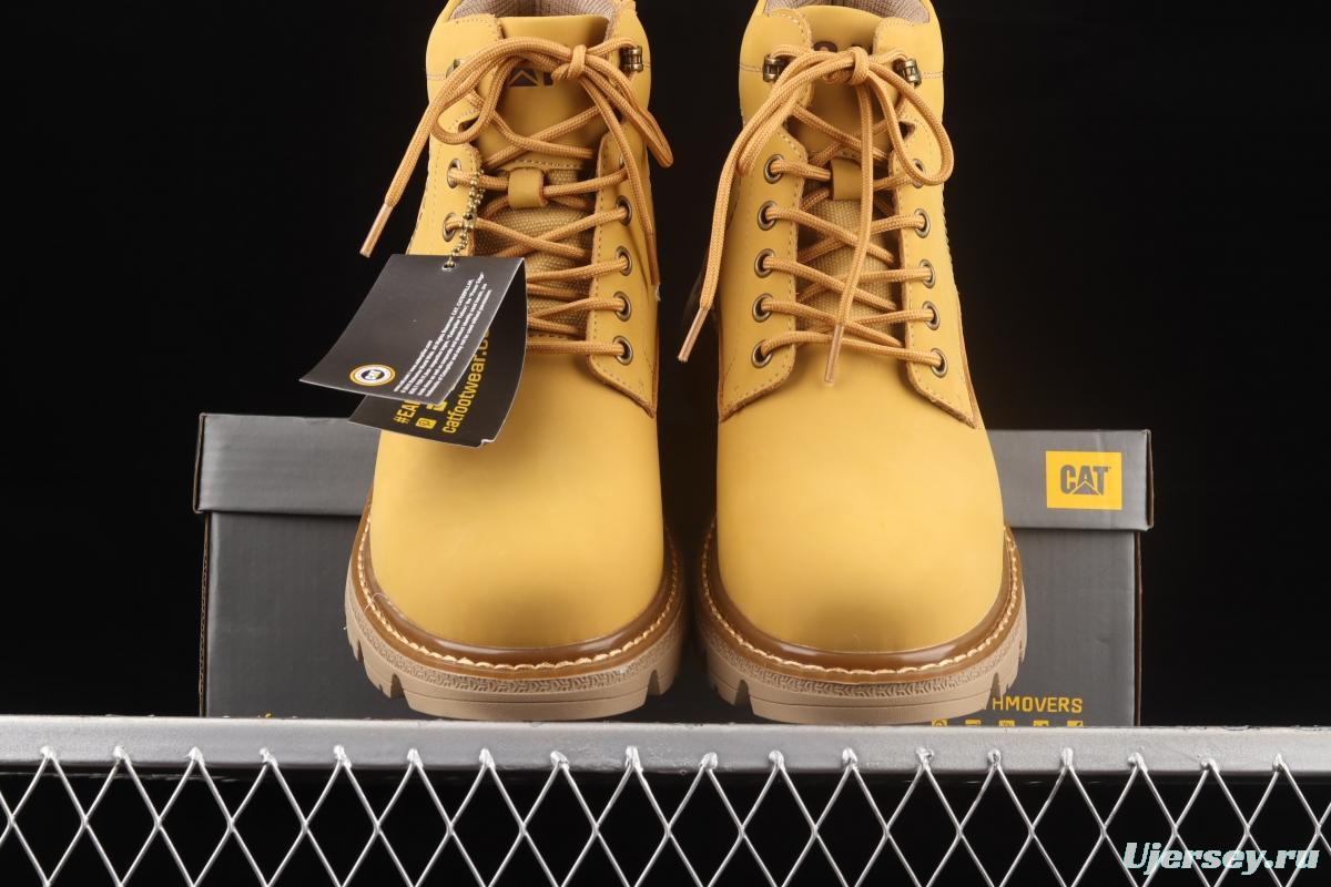 CAT FOOTWEAR/ CAT RYMAN WP 21SS autumn and winter new outdoor rhubarb boots series P717888YELLOW