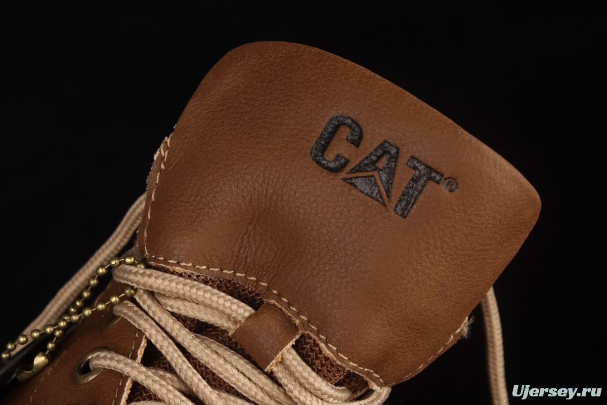 CAT FOOTWEAR/ CAT RYMAN WP 21SS autumn and winter new outdoor rhubarb boots series P717888KHAKI