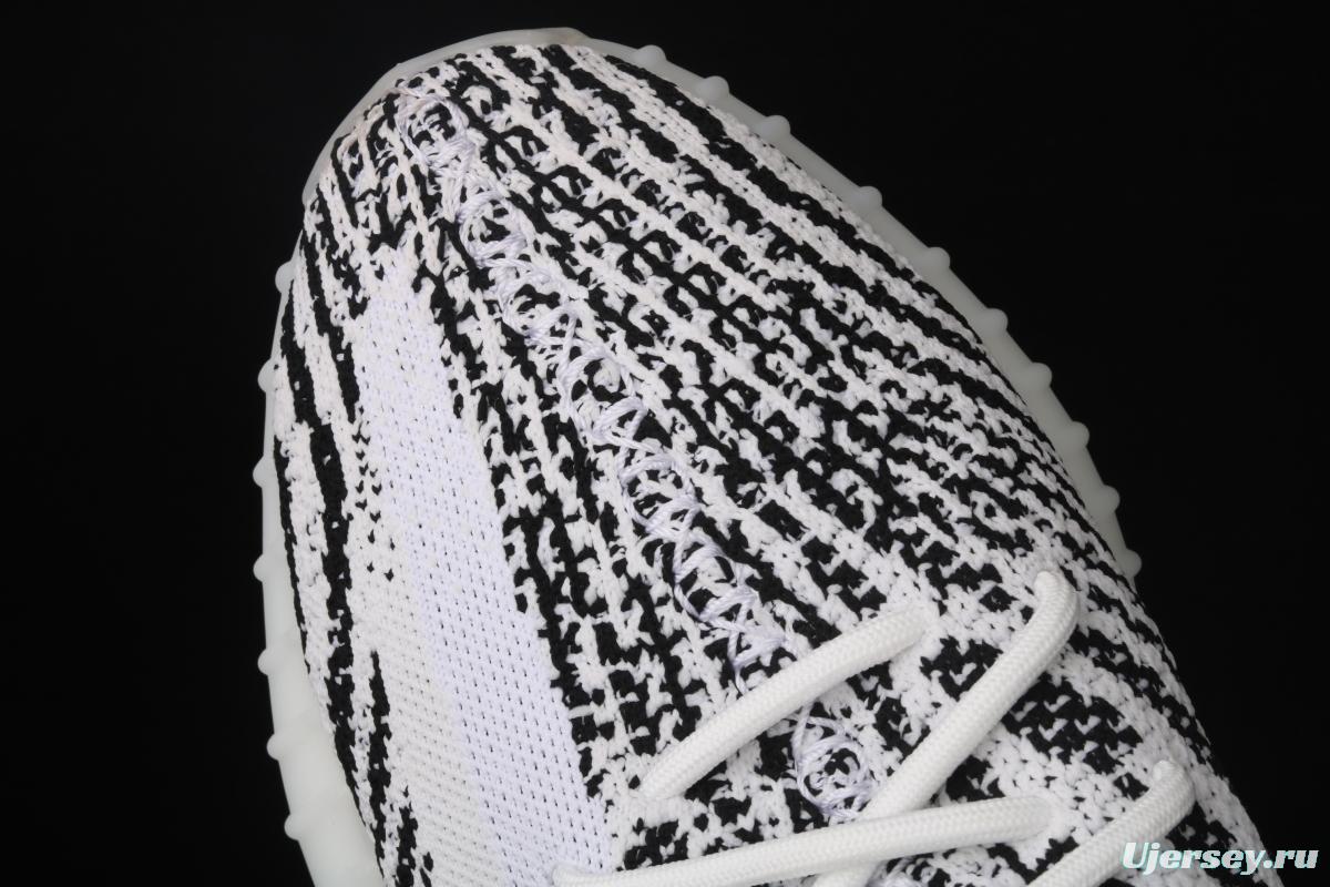 Adidas Yeezy 350 V2 Boost Basf CP9654 Darth Coconut 350 second generation white zebra BASF Boost original background