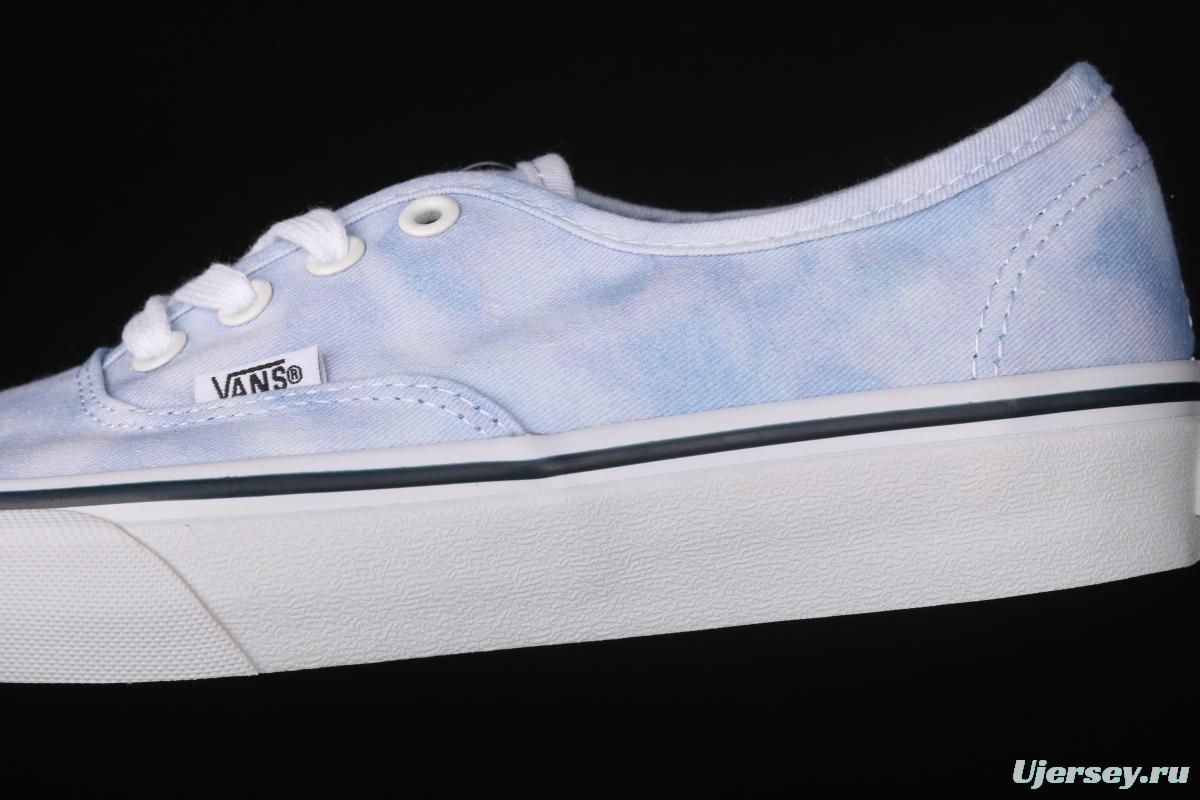 Vans Authentic Lx Vance Milk Blue White Blue low-top Vulcanized Board shoes VN0003B9IWC