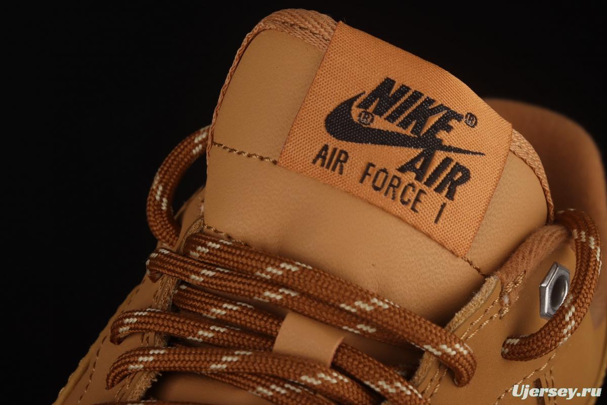 NIKE Air Force 1x 07 WB AF1 wheat low upper shoes CJ9179-200