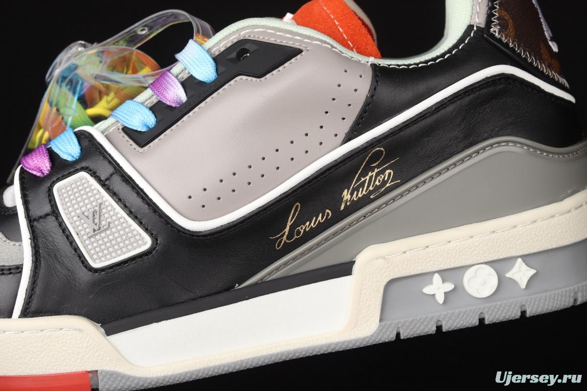 Authentic Louis Vuitton Trainer 2021ss early spring fashion catwalk sneakers 51Bcolore MS1126