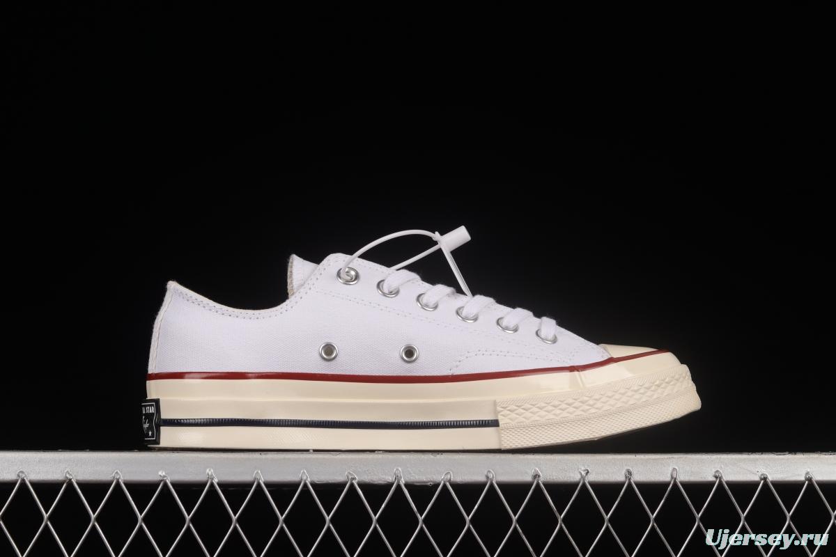 Converse 1970s Evergreen low-top vulcanized casual shoes 162065C