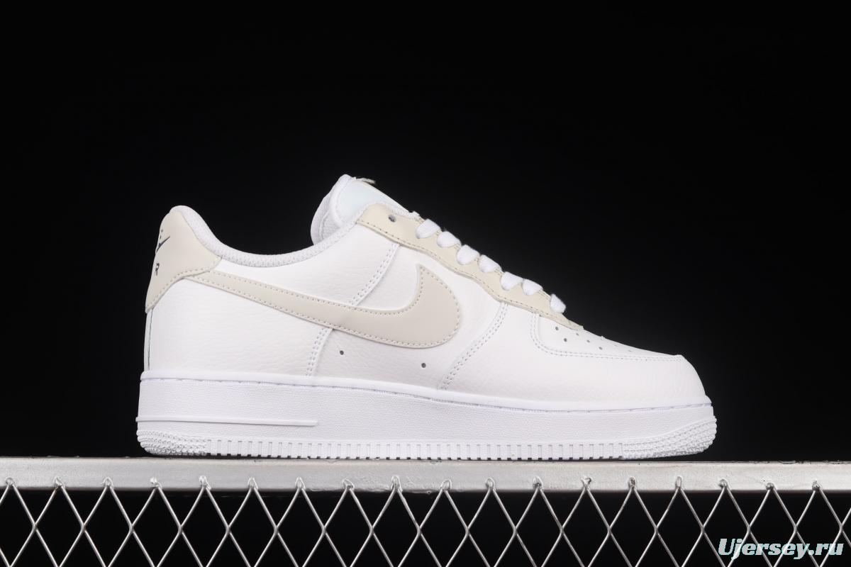 NIKE Air Force 1x 07 Low meter silver gray color 3M reflective low-top casual board shoes 315115-168