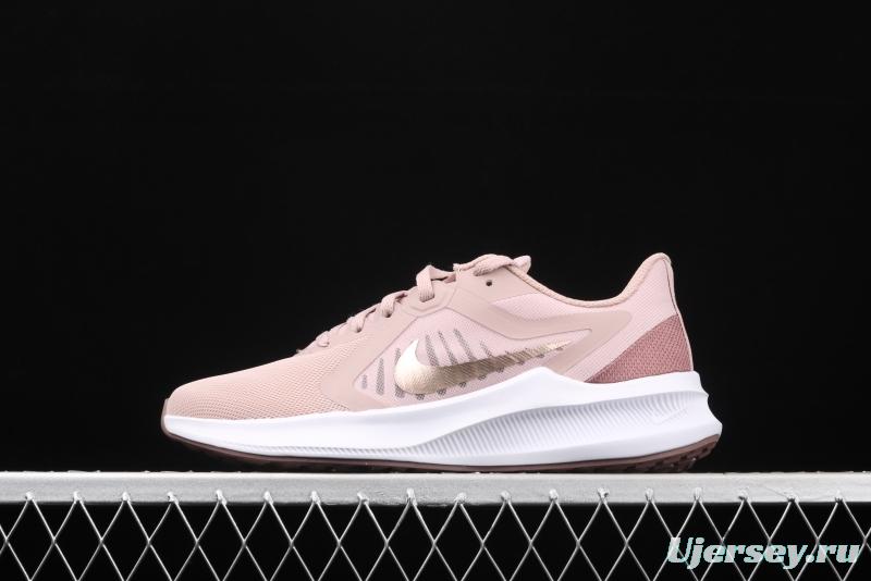NIKE DownShifter 10-pin eye breathable slow shock fast running shoes CI9984-200