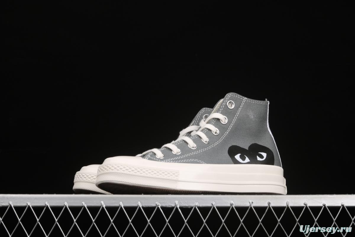 Converse x Cdg Comme des Gar ç ons Play 2021ss Love Co-named High-top Board shoes 171847C