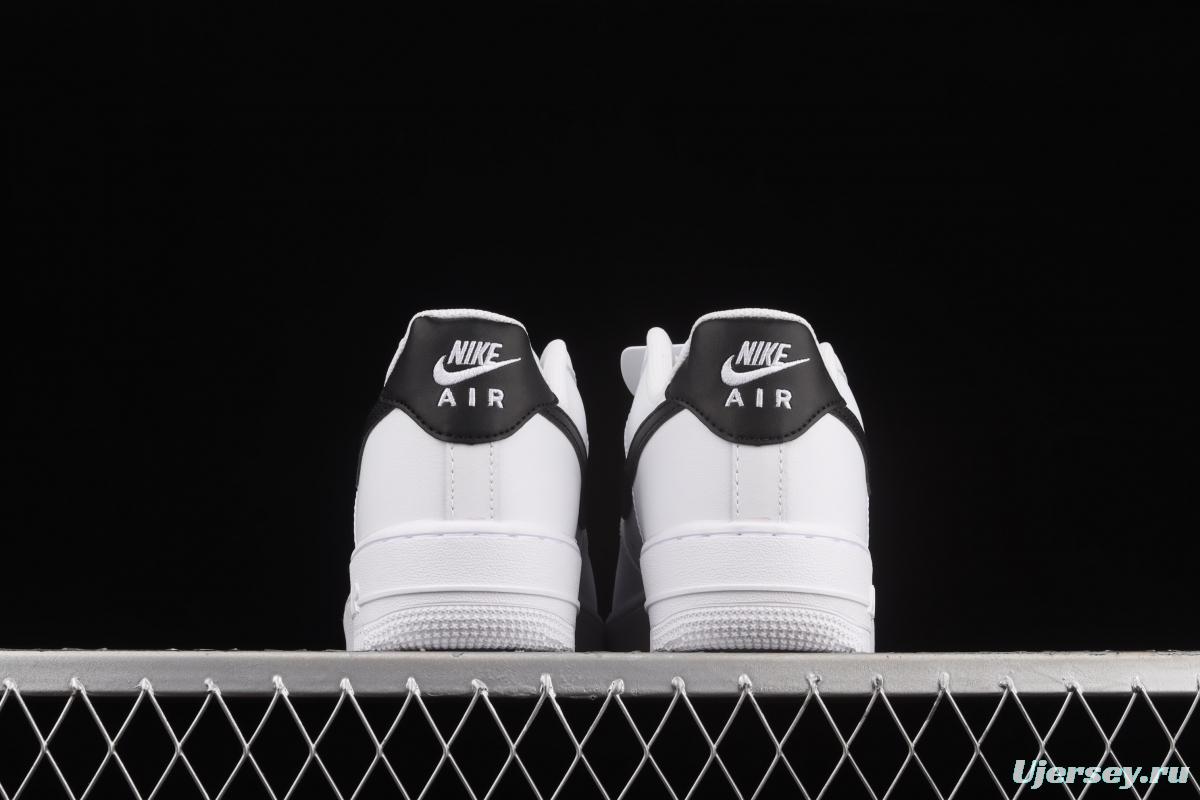 NIKE Air Force 1o07 Low AN20 classic white and black low-top casual board shoes CT2302-100