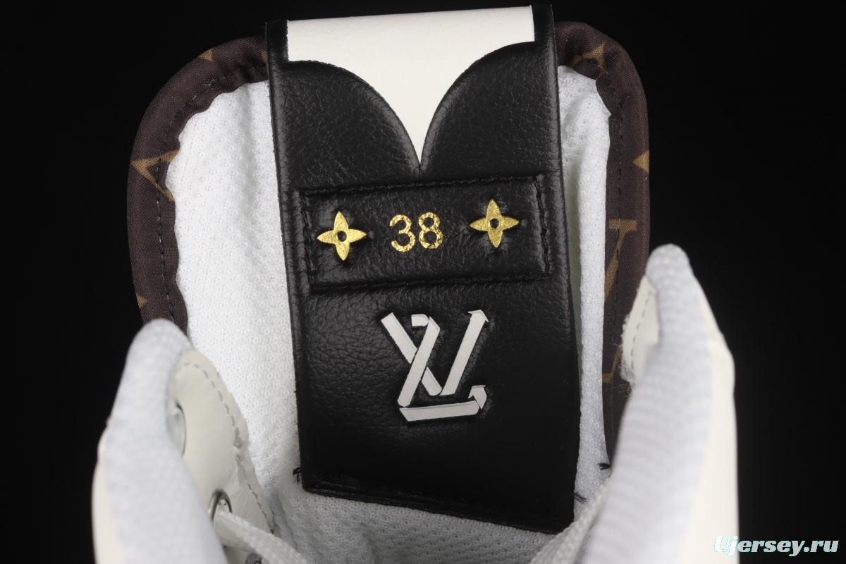 Chip purchasing version of LV Charlie high-top sports shoes