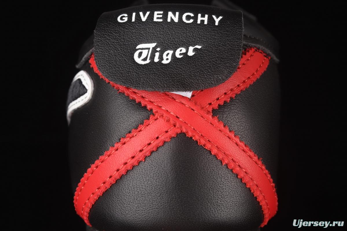 Givenchy x Onitsuka Tiger Mexico 66 GDX limited edition leather top casual running shoes 1183A623-001