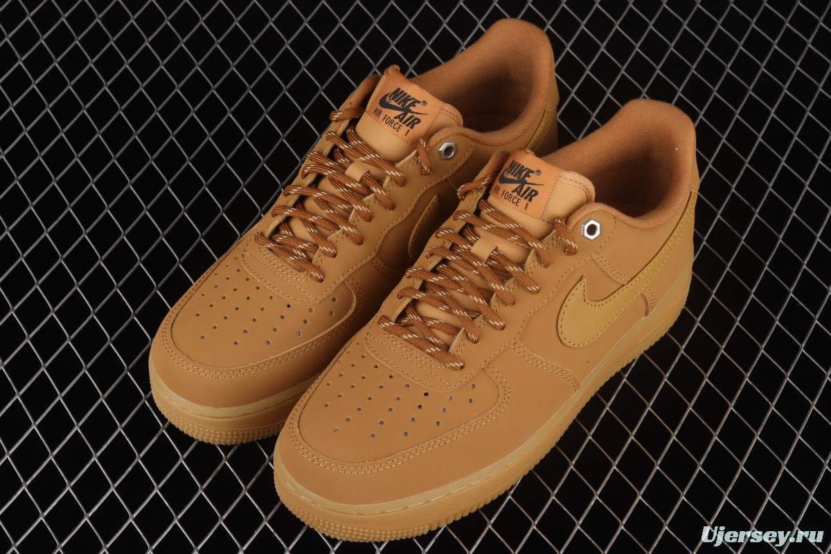 NIKE Air Force 1x 07 WB AF1 wheat low upper shoes CJ9179-200