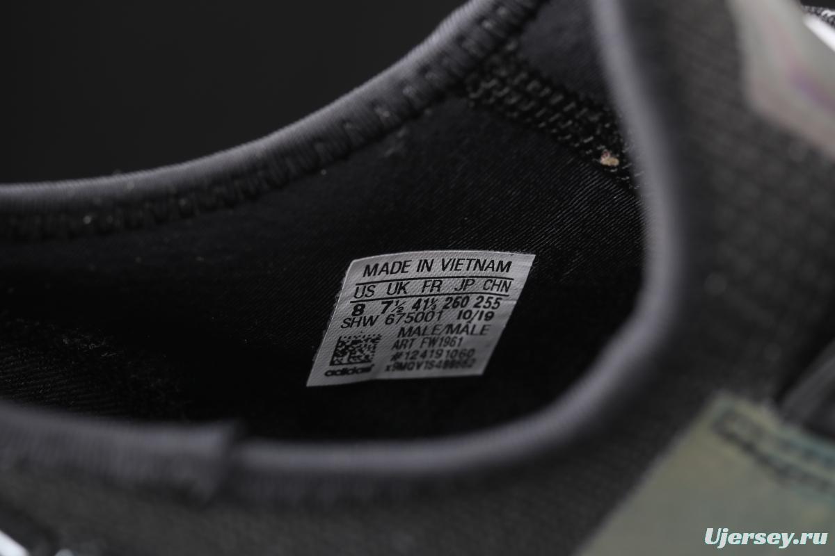 Adidas NMD R1 Boost V2 FW1961 second generation elastic knitted noodles fish scale popcorn running shoes