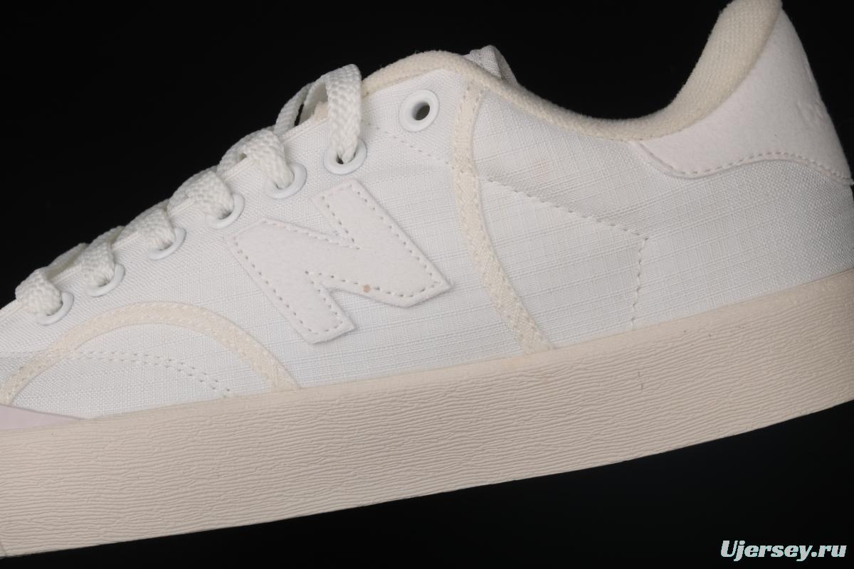 New Balance Proctsen New Bailun retro smile canvas leisure classic campus board shoes PROCTSEM all white