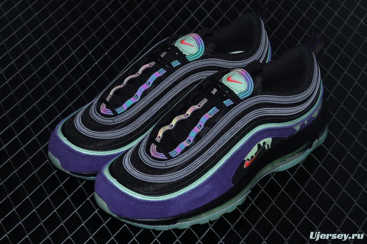 NIKE Air Max 97 Halloween theme bullet air cushion running shoes DC1500-001