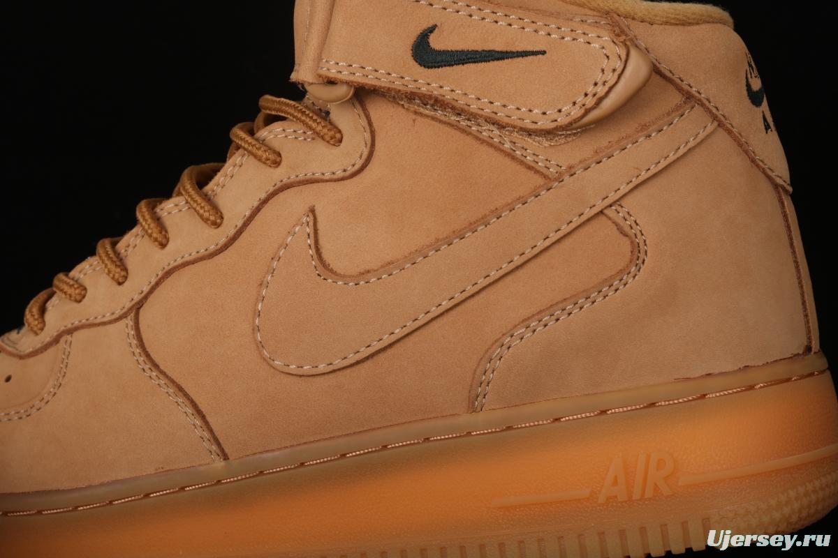 NIKE Air Force 1 Mid'07 Prm QS helps wheat color 715889-200