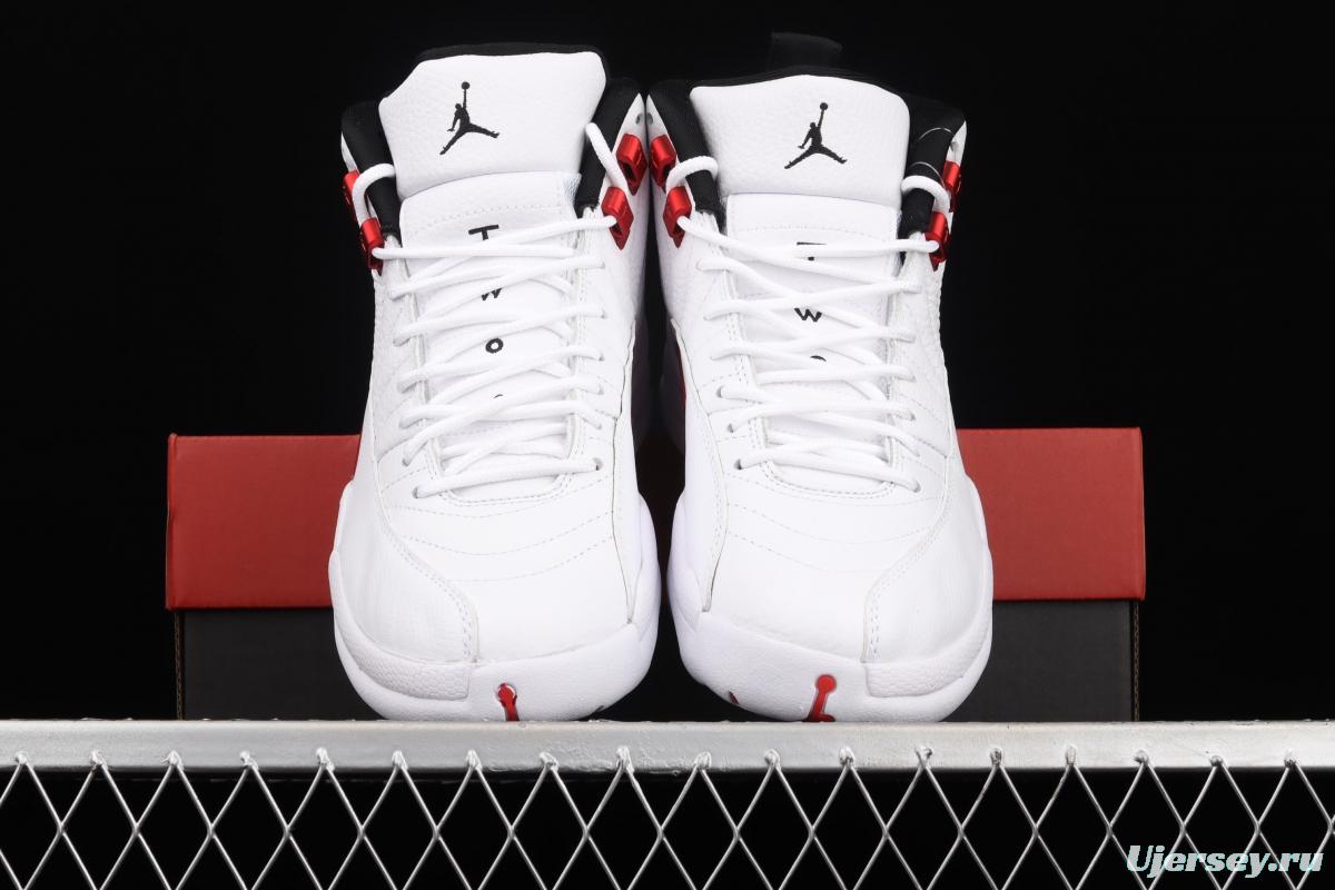 Air Jordan 12 Twist 2 2 White and red CT8013-106