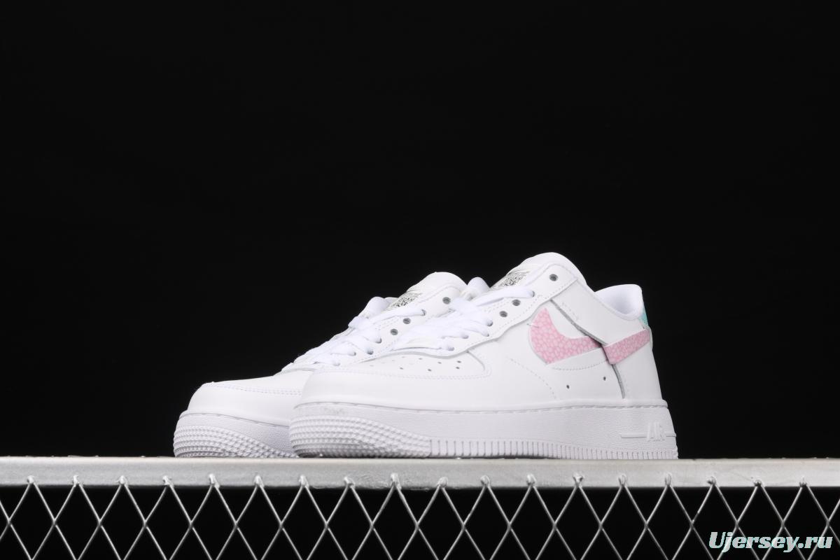 NIKE Air Force 1y07 Lx mandarin duck broken hook board shoes DC1164-101,