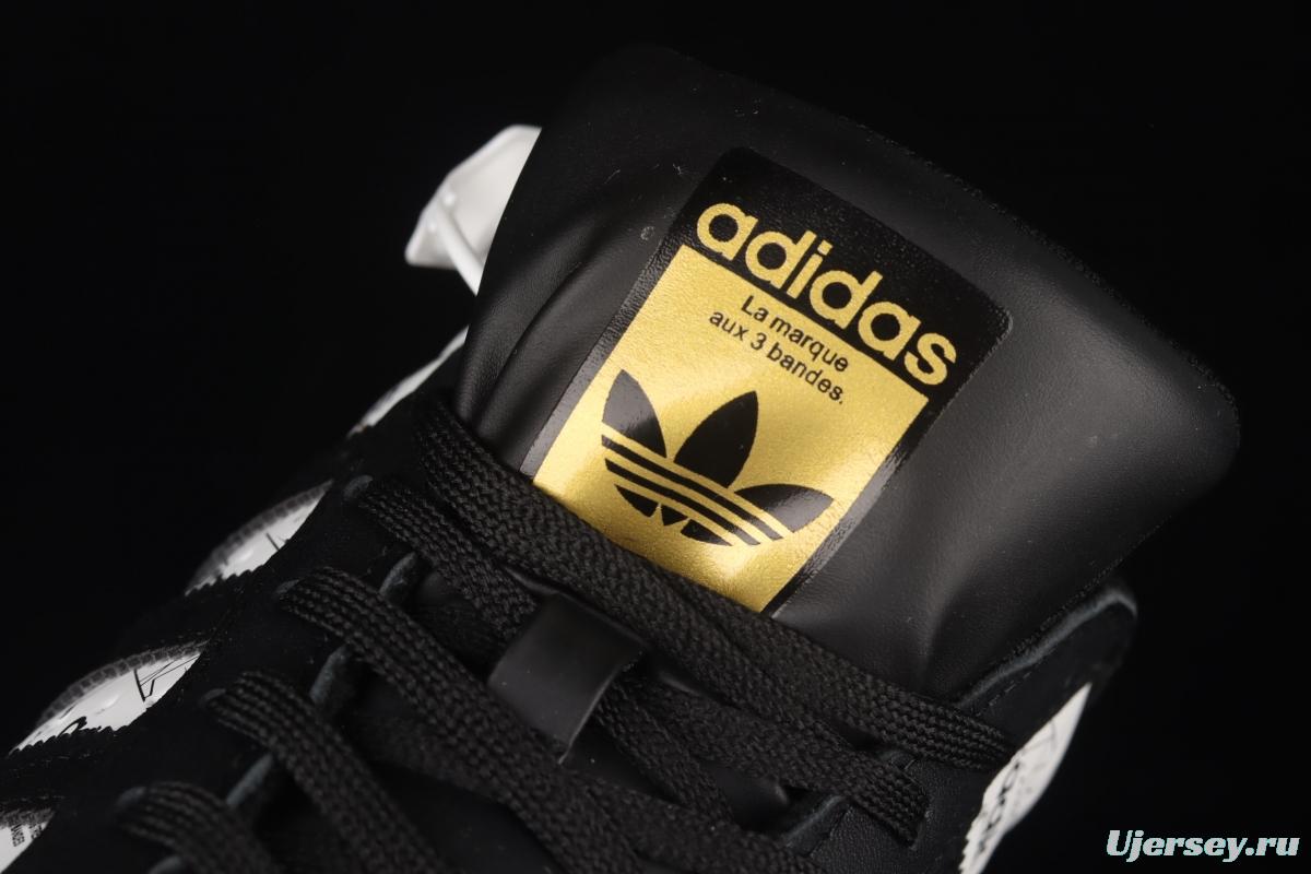 Adidas Originals Superstar FV2819 shell head printed with logo 3M reflective classic sports shoes