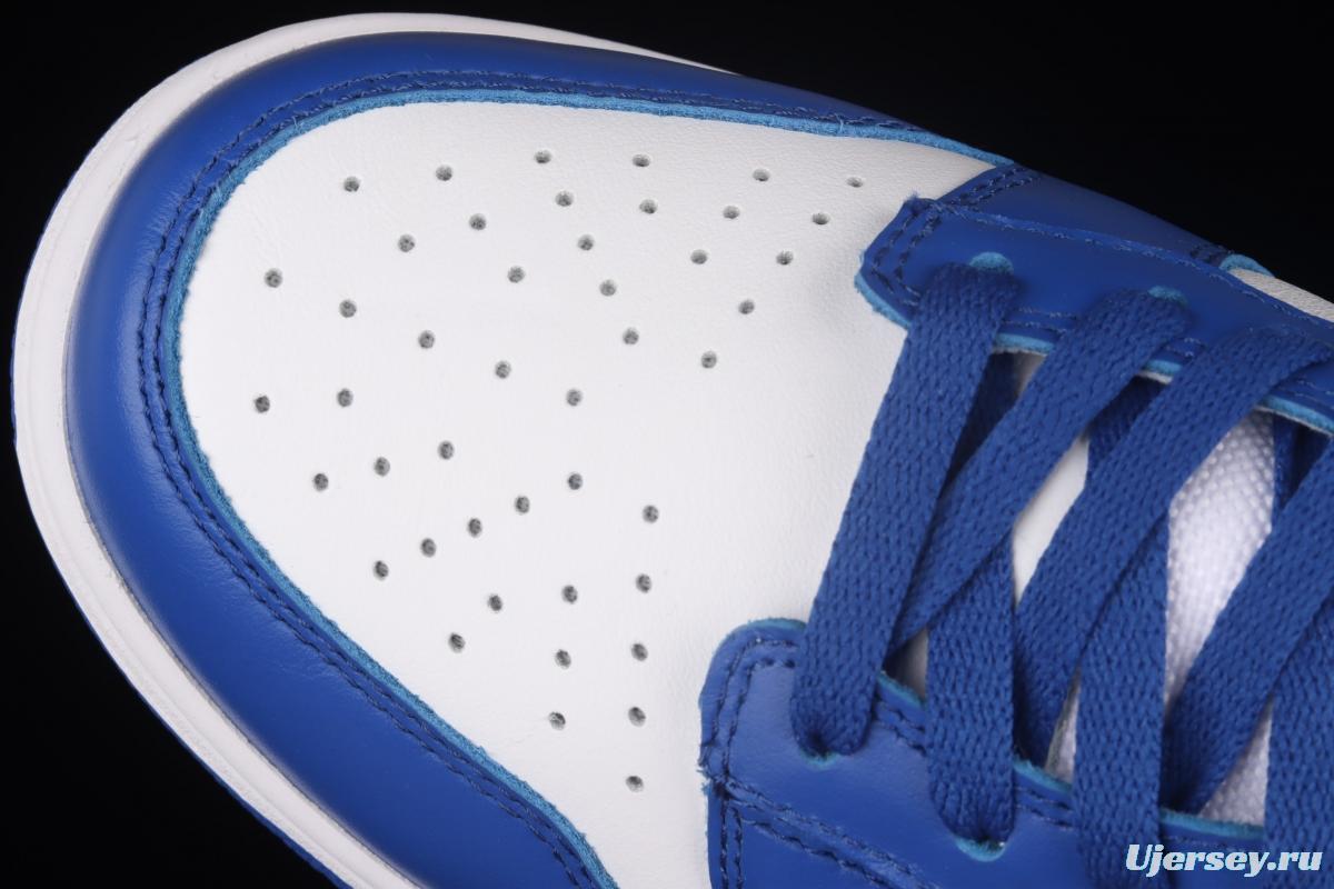 NIKE SB DUNK Low Pro Kentucky White Blue University of Kentucky Board shoes CU1726-100