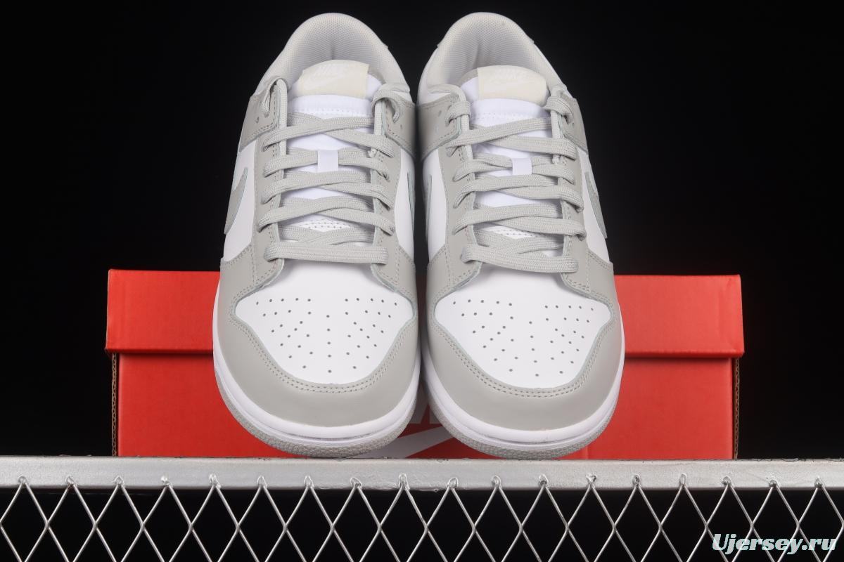 NIKE SB DUNK Low Grey Fog White Grey SB Buckle Breakbackboard Fashion Casual Sneakers DD1391-103