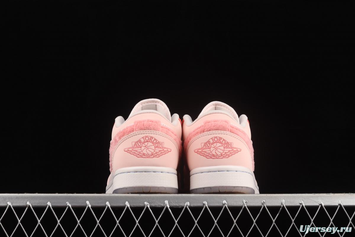 Air Jordan 1 Low two-dimensional Valentine's Day low-end retro culture basketball shoes DM5443-666
