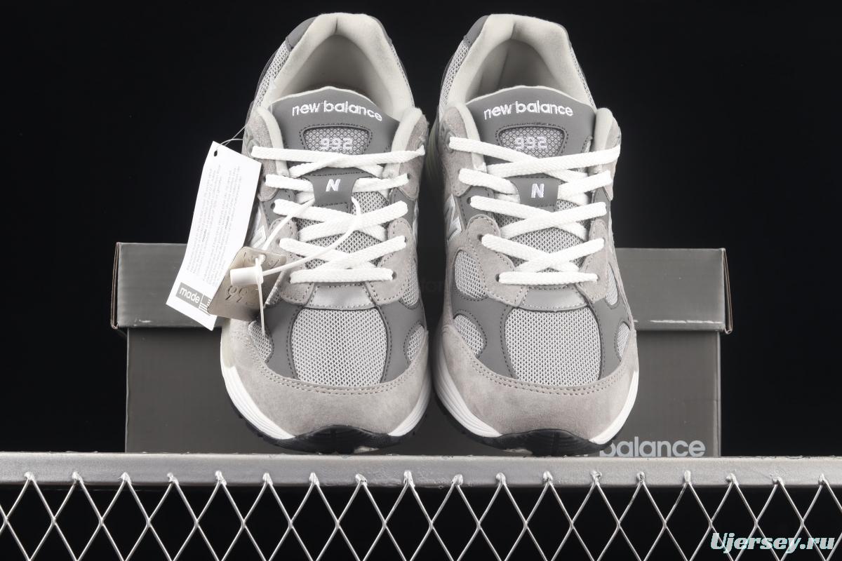New Balance NB MAdidase In USA M992 series American blood classic retro leisure sports daddy running shoes M992GR