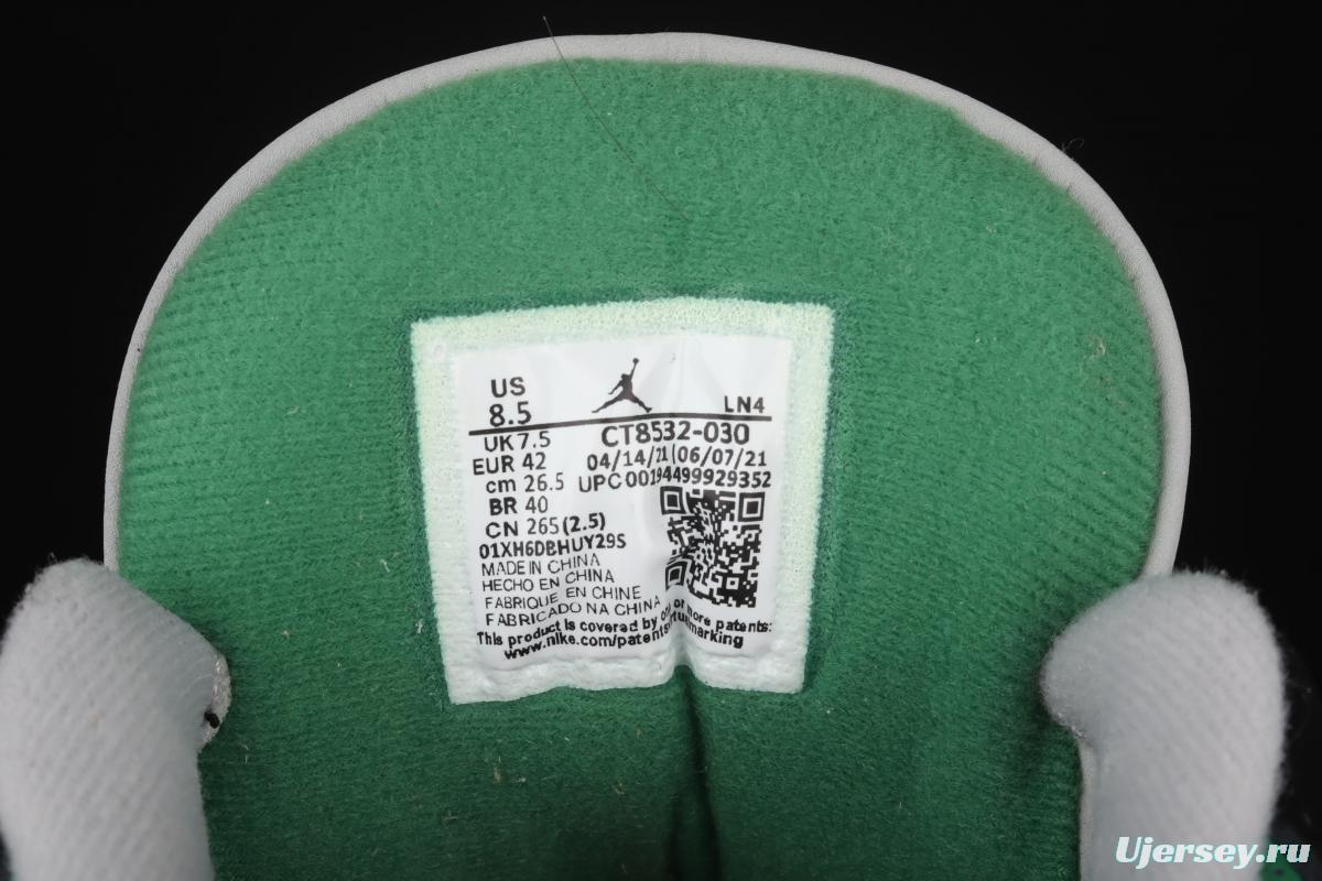Air Jordan 3 Retro Racer Blue AJ3 Joe 3 black and green CT8532-030