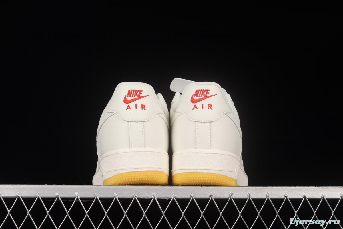 NIKE Air Force 1x 07 Low beige yellow Phoenix Suns city limited low-top casual board shoes HQ8863-996