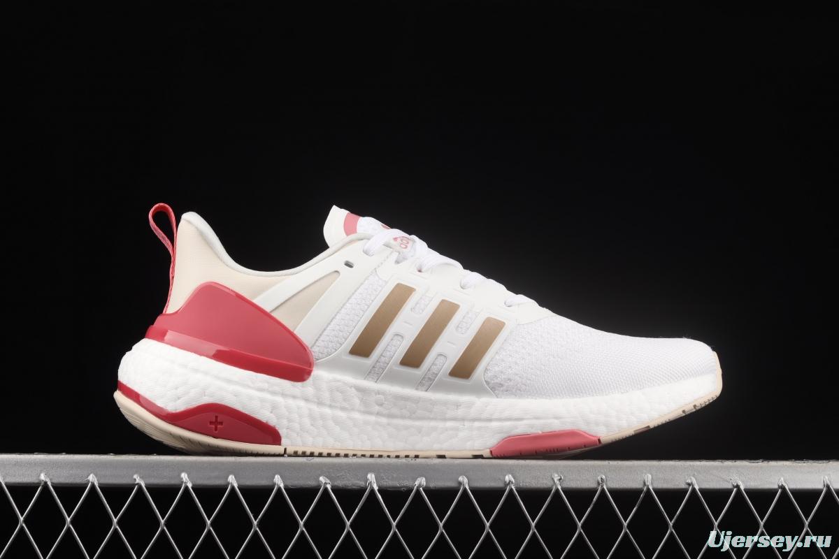 Adidas EQUIPMENT+ H02754 2021 new cushioning breathable popcorn casual running shoes